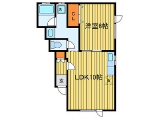 メゾン下田の物件間取画像